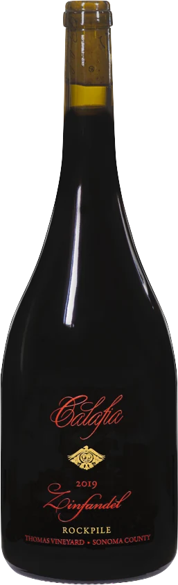 Bottle of Calafia Rockpile Zinfandel